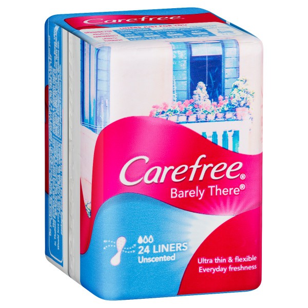 CAREFREE Barely There Liners 24