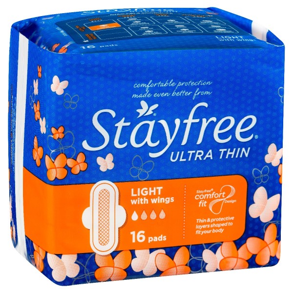 STAYFREE Ultra Thin Light Wing 16