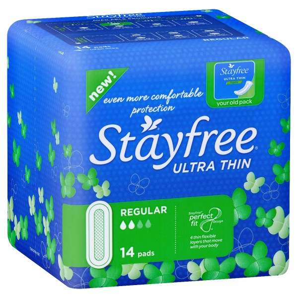 STAYFREE Ultra Thin Regular 14