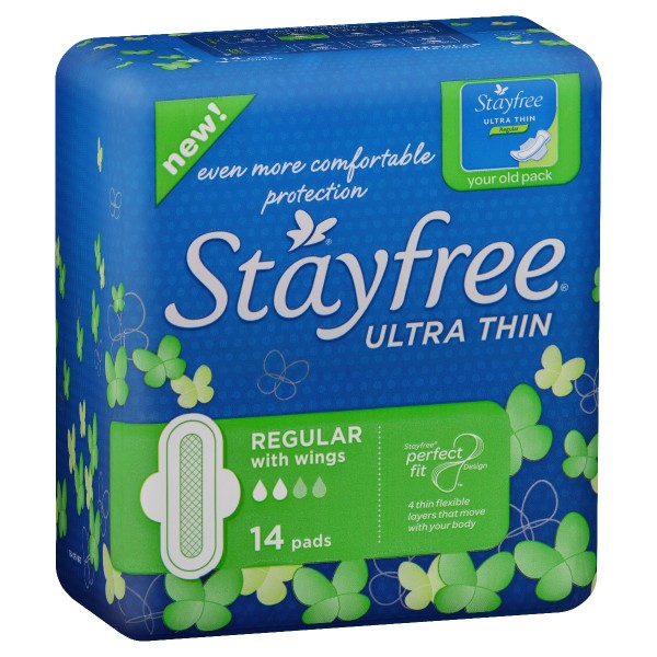 STAYFREE Ultra Thin Regular Wing 14