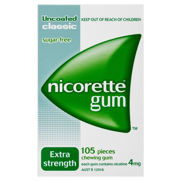 NICORETTE® Gum Classic 4mg 105  NICORETTE® Gum Classic 4mg 105