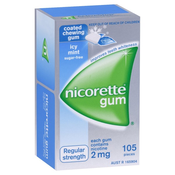 NICORETTE® Gum Icy Mint 2mg 105 NICORETTE® Gum Icy Mint 2mg 105