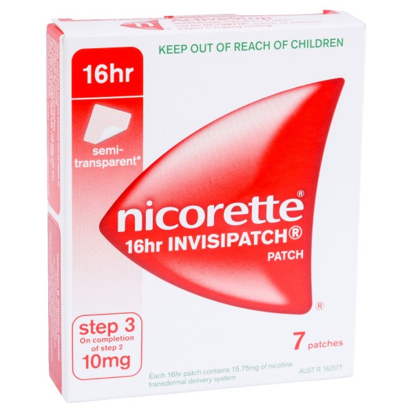 NICORETTE® InvisiPatch 10mg 7 NICORETTE® InvisiPatch 10mg 7